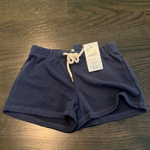 Navy blue never worn polo Ralph Lauren size 4T jersey shorts